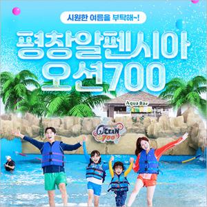 [평창] 알펜시아 오션700 종일 이용권(08/18~09/30)