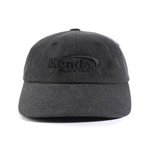 [켄다] SLASH LOGO PIGMENT BALL CAP - BLACK / PGBC01-14S