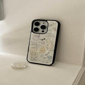 [메이드모먼] summer bear 디자인 [에폭시 범퍼케이스]