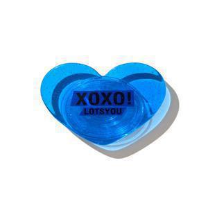 [라츠유] lotsyou_Doodle Heart star Necklace Black