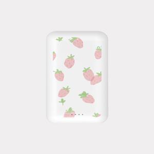 [메이드모먼] berry garden 디자인 [대용량 보조배터리]