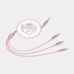[메이드모먼] cupid dream 디자인 [릴 타입 충전 케이블]