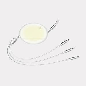 [메이드모먼] [mm] simple gradation 디자인 [릴 타입 충전 케이블]