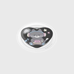 [더나인몰] [맥세이프 하트구슬톡] time off hey cat