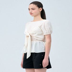 [44~120]  다리아 쉬폰 블라우스-뷔스티에 셋업(여름/데일리룩/하객룩/출근룩/격식룩/데이트룩/쉬폰/블라우스/빅사이즈/자체제작)