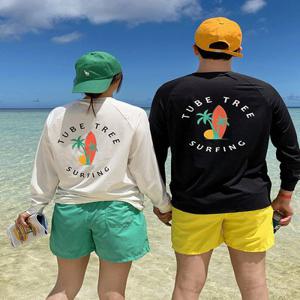 건비치 래쉬가드(M,L,XL,2XL) 휴양지 바캉스 커플 빅사이즈 비치웨어 비키니 모노키니 수영복