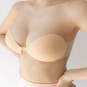 [오프숄더 필수템]3cm 접착식 볼륨브라 날개형 누브라 누드브라 니플패치 볼륨업 비키니 수영복이너 웨딩브라