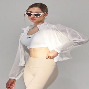 라이트 메쉬업 바람막이 아이보리