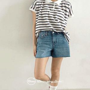 [Only딤스!][소량입고!][허벅지커버핏] 선셋 컷오프 반바지(Sunset Cut-off Shorts)