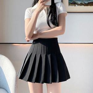 데일리 속바지 A라인 플리츠 테니스 스커트 치마