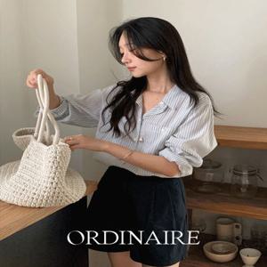 [ordinaire] 유로 스트라이프 셔츠 (2color/단독주문시오늘출발)