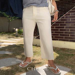 Cheese jean ＃12만장돌파(ver.썸머보이핏)[size:S,M,L,XL/크롭,스탠다드(+5cm)]