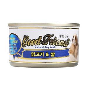 굿프랜드 강아지캔 [닭고기&쌀] 1박스(100g×24개)