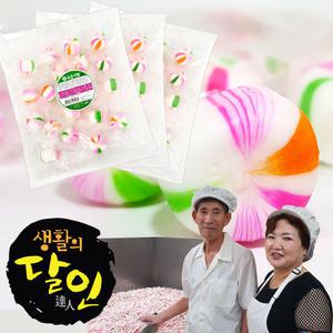 달인 장득수가 만든 옥춘 알사탕 200g x 5봉 옥춘사탕 왕사탕 박하