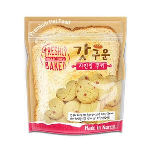 갓구운 강아지 치킨칩 쿠키350g