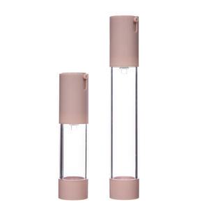 [허브스프레이]살구색 NO CAP 진공에센스용기 15ml,30ml/플라스틱용기/화장품공병
