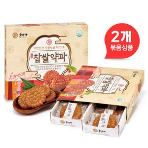 호정가 찹쌀약과(14개입) (2개 묶음, 총980g) / 전통한과 과자