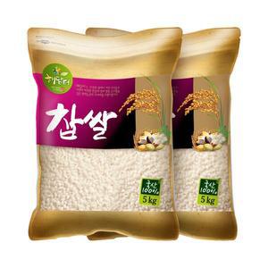 [현대농산]국산 찹쌀 10kg (5kgX2봉)