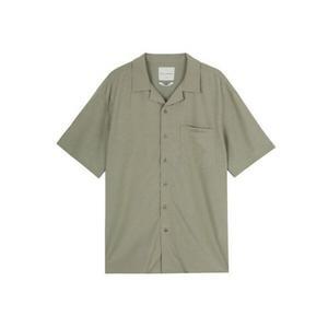 [티비제이]남성 5부 코튼레이온 루즈핏 쿠반카라 셔츠(T202SH300P)
