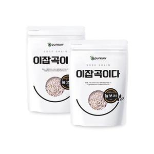 [이쌀이다][이잡곡이다] 25년 국산 햇 늘보리 1kg X 2봉