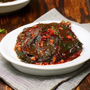 [롯데백화점]남도미향 [자연락]HACCP인증 국내산 깊고 진한맛 깻잎김치 2kg