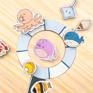 [민화샵] 여름만들기 물돋보기 만들기재료 집콕놀이 엄마표미술 놀이교구