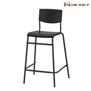 [IKEA] STIG 바의자(63cm) Bar stool with backrest/