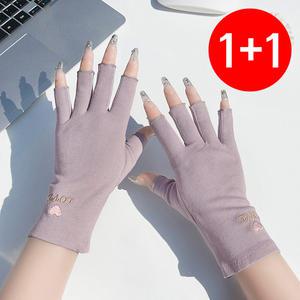 대박난날라리 3943 자외선차단 반장갑,여자,자전거,터치,여름,운전,미끄럼방지,손가락장갑,헬스,등산