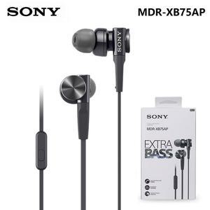 소니 MDR-XB75AP 딥 베이스 스테레오 이어폰 인이어