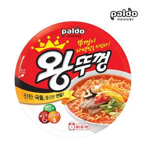 팔도 왕뚜껑 큰컵 110g 18개