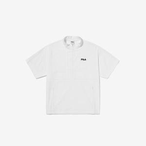 [FILA] 시어서커 반팔 아노락 (FS2JKG2408X_OWH)