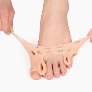 포풋 자브오 실리콘 발가락 분리패드 무지외반 엄지외반 발변형 발가락변형 교정기