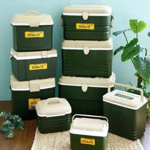 코멕스 밀리터리 그린 아이스탱크 8.5L/10L/20L/23L/26L/30L/40L 캠핑 레저 아이스박스 모음