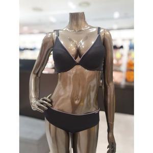 [갤러리아] 블랙 기본 솔리드 하이커버리지 볼륨브라팬티세트(70A,70B,A~D컵)3M51T