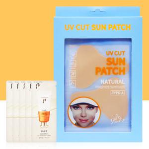 션리 유브이 UV 컷 선패치 내추럴 (A타입 일반형) 선크림 1ml 10장 포함 / 골프패치 자외선 차단