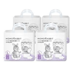모모래빗 에코드라이 아기기저귀 팬티기저귀 대형(L) 112매입