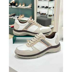 [여주점][미소페][미소페] 남성 발등끈밴드 컬러웨빔  세미캐주얼 스니커즈(2color)722430009 아이보리
