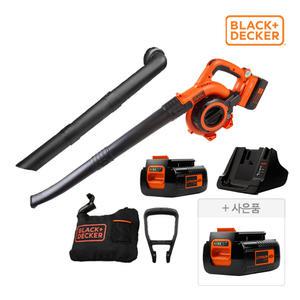 블랙앤데커 40V 송풍기 무선 충전 2IN1 브로워+40V배터리 GWC3600L20
