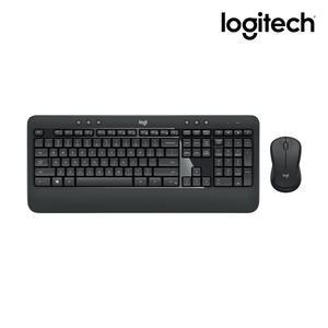 국내정품 로지텍코리아 MK540 무선 키보드 마우스 세트, 손목받침대일체형키보드, 좌우대칭형 마우스/KH