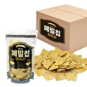 흑메밀칩 230gX8봉 대용량 과자 사무실 간식 흑버큇칩