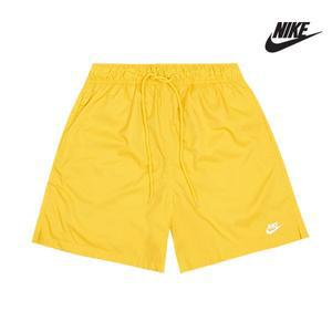 [나이키] NIKE 클럽 우븐 플로우 쇼츠 반바지 옐로우 FN3307-718