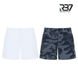RB7 여성 고신축 아웃포켓 주름 반바지 R3MWPT497