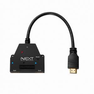 넥스트유 HDMI 1:2 무전원 모니터 분배기 NEXT-0102SPC4K (인증판매)