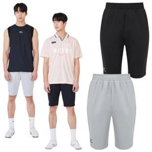 [미즈노](하남점) 24SS 공용 5부 니트 팬츠 5CUT MC LINE KNIT PANTS 뛰어난 신축성 32YD414006 32YD414...