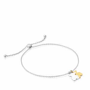 [롯데백화점]TOTES TOUS Sweet Dolls Bear Two-Tone Chain Bracelet/ 스윗돌 투톤 체인 팔찌/ 1004251700