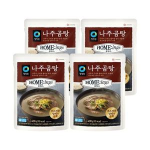 청정원 호밍스 나주곰탕, 400g, 4개