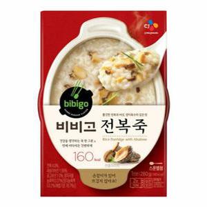 아침대용죽세트 아침대용죽 비비고전복죽 CJ 280gX24개 행사상품 비비고죽 죽죽용기