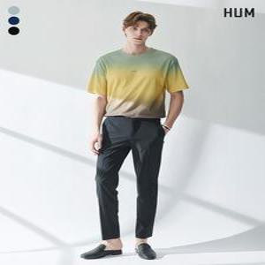[HUM]남)사이드 밴딩 테이퍼드핏 슬랙스 HHPECPT136P)