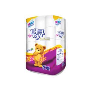 NEW 땡큐 3겹 두루마리휴지 화장지 14M 30롤