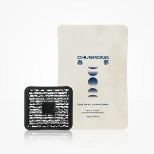 춘몽 도플 차량용 방향제 리필 (딥티크 차량용 방향제 호환), 라임바질만다린, 1개